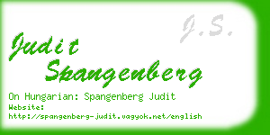 judit spangenberg business card